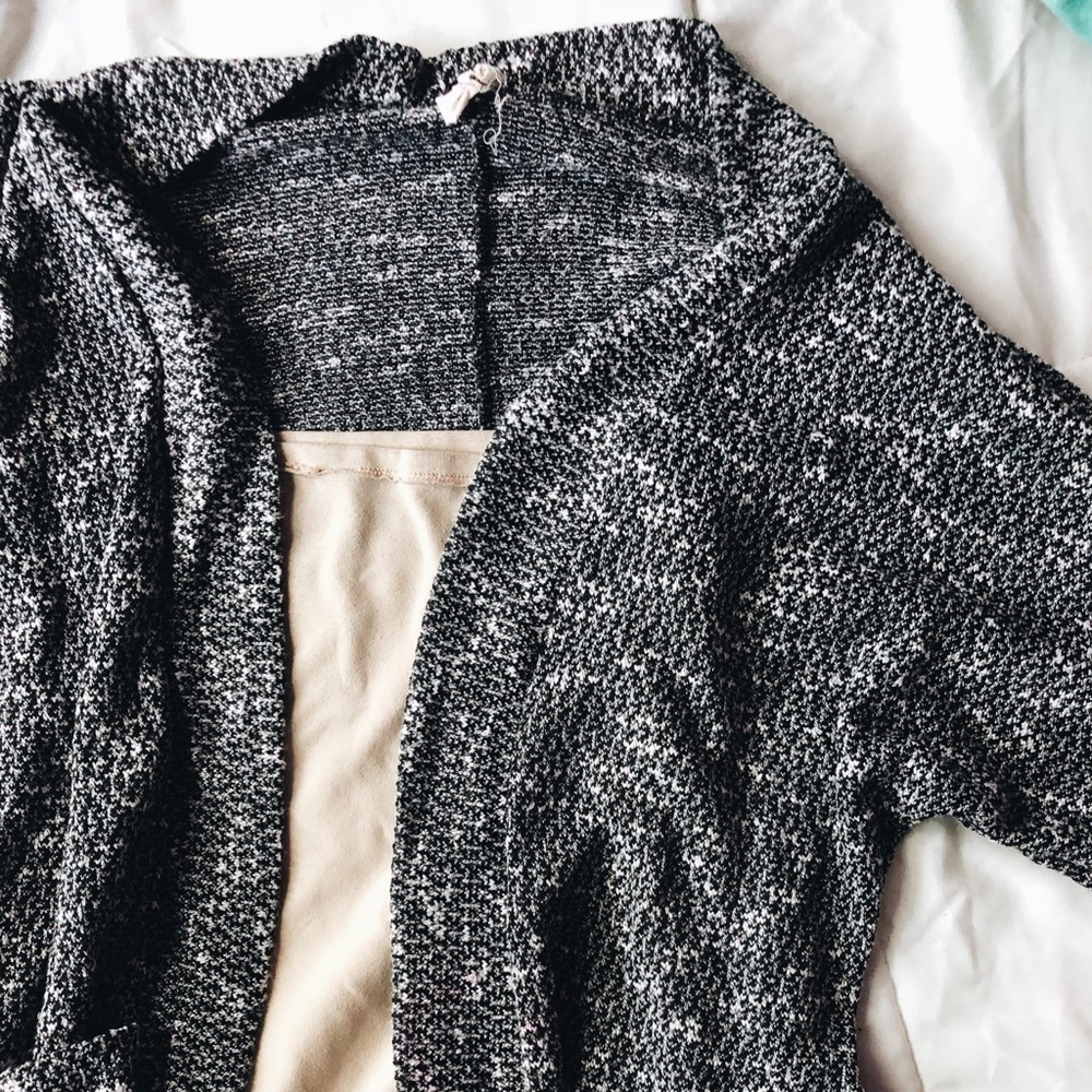 Black and White Sweater